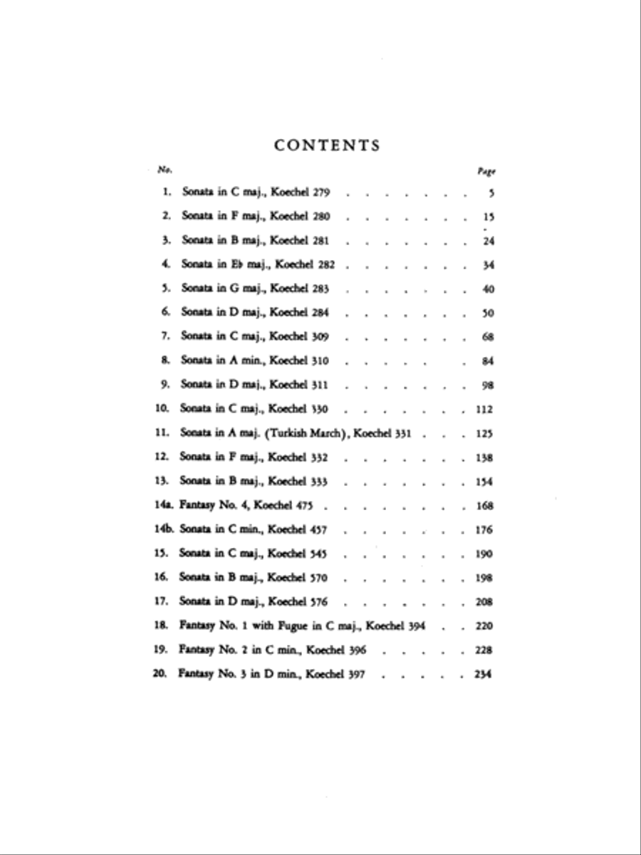Sonatas & Three Fantasias Piano Solo scores gallery preview page 4
