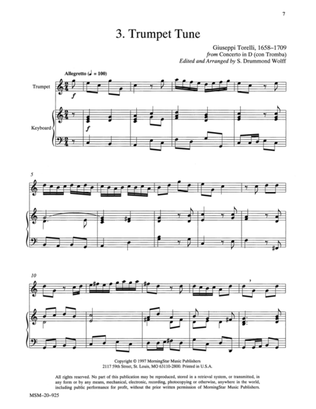 Book cover for Trumpet Tune from Concerto in D (Downloadable)