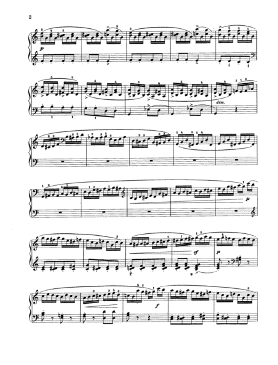 Perpetuum mobile, Op. 24 Piano Solo scores gallery preview page 2