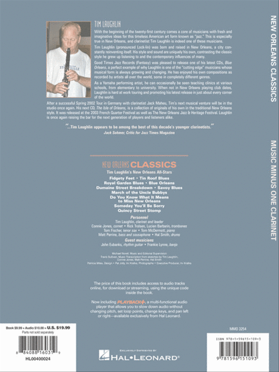 New Orleans Classics Clarinet Solo scores gallery preview page 6