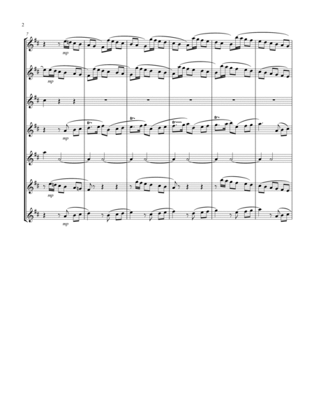 Recordare (from "Requiem") (F) (Alto Saxophone Septet)