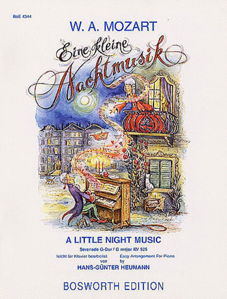 Eine Kleine Nachtmusik (Easy Piano) by Wolfgang Amadeus Mozart Easy Piano - Sheet Music