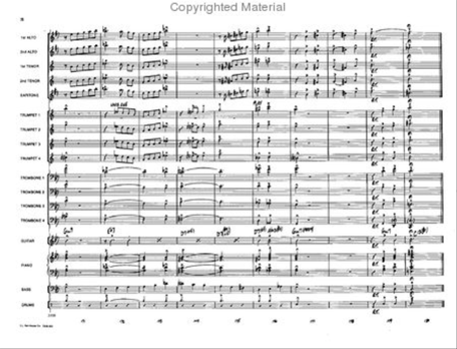 On the Count of 3 On the Count of 3 Jazz Ensemble scores gallery preview page 20
