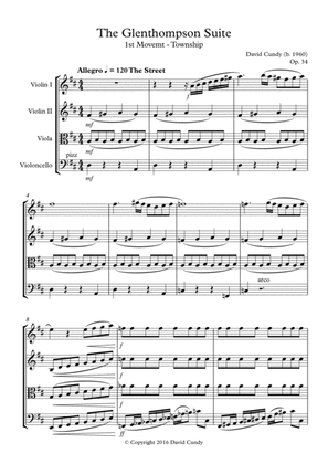String Quartet No. 1, Op. 34, 1st Movement