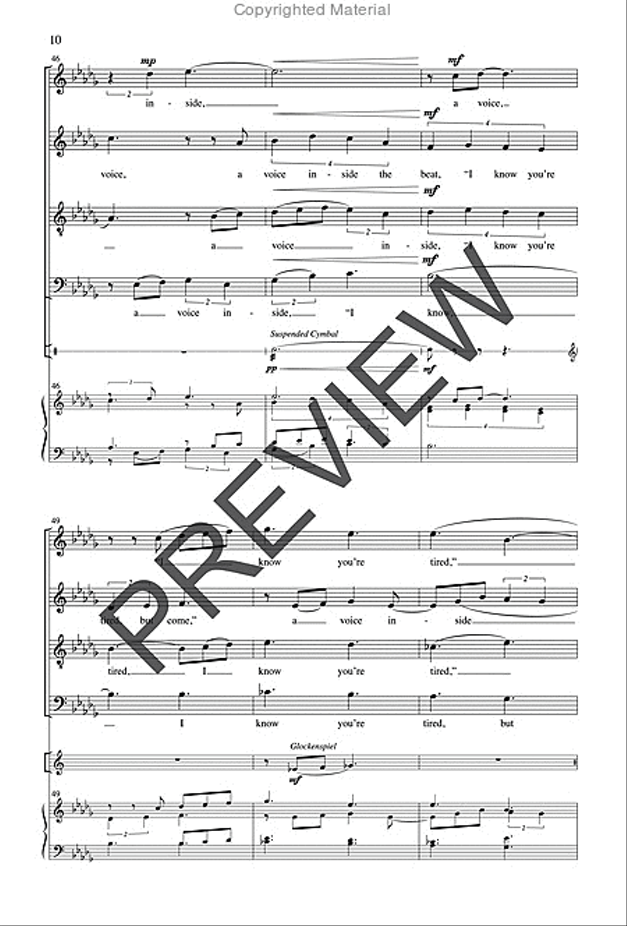 Drumsound Rises Drumsound Rises Divisi scores gallery preview page 9