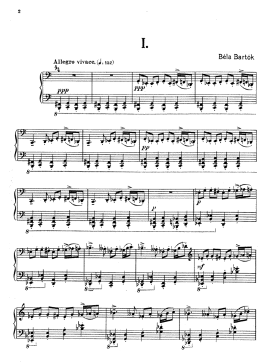 Two Roumanian Dances, Op. 8A Small Ensemble scores gallery preview page 3
