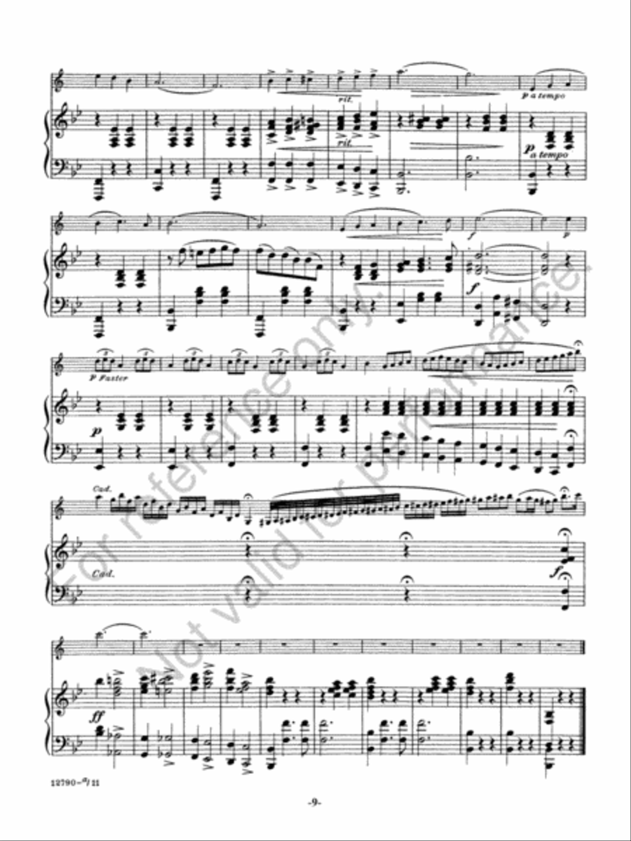 Josephine Josephine Concert Band scores gallery preview page 10