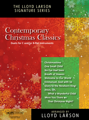 Book cover for Contemporary Christmas Classics