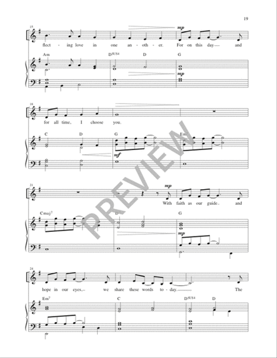 Blest Are Those Who Love You - Volume 2, Solos and Duets Sacred scores gallery preview page 21