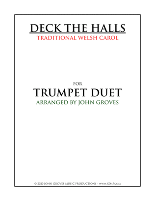 Book cover for Deck The Halls - Trumpet Duet