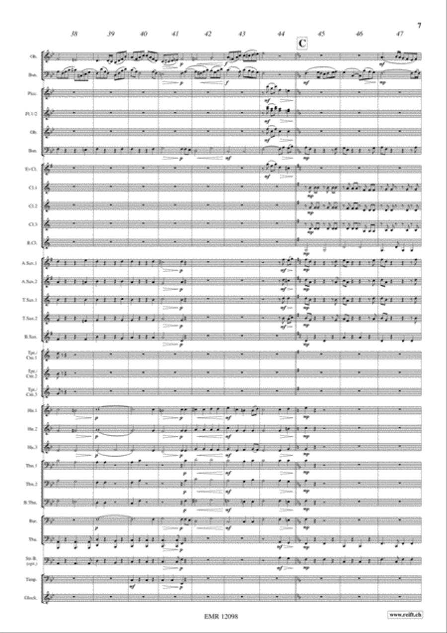 Capriccio Capriccio Concert Band scores gallery preview page 7