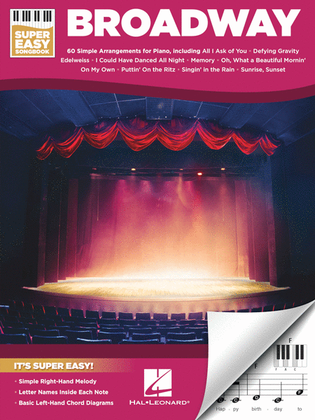 Book cover for Broadway – Super Easy Songbook