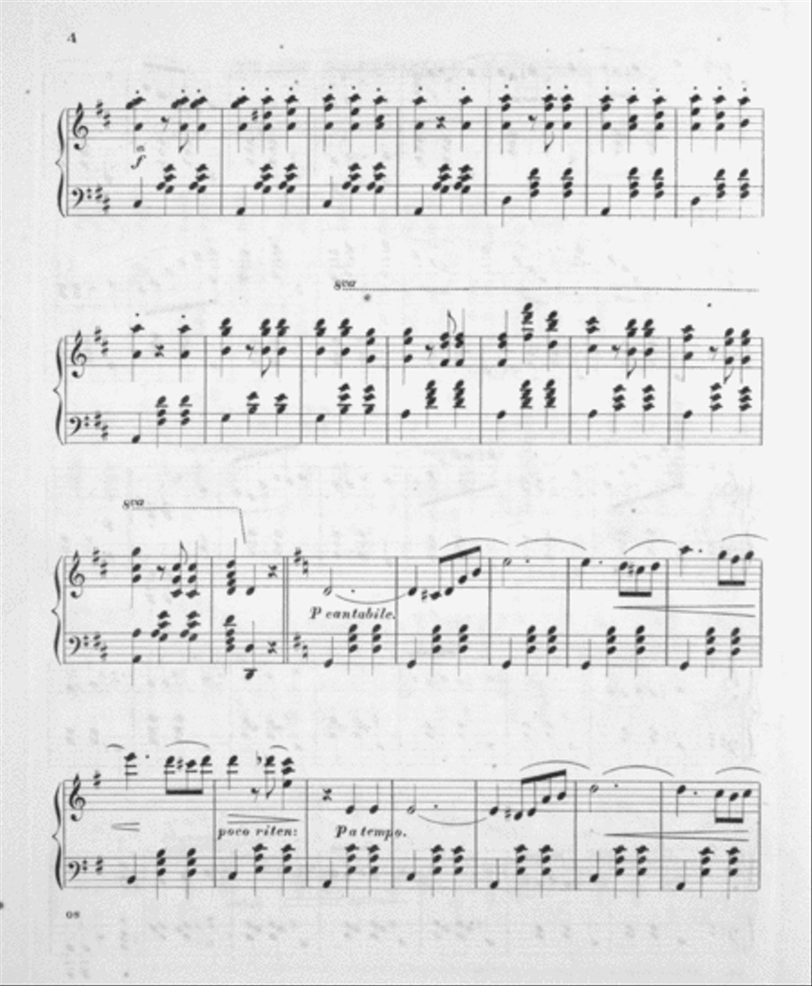 Bugbey's Champagne Waltz Piano Solo scores gallery preview page 3