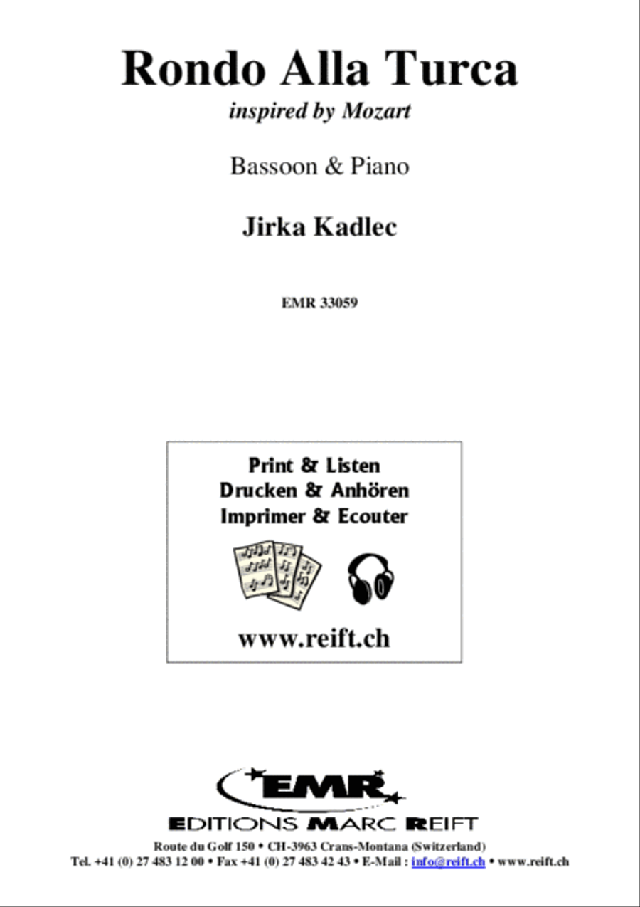 Rondo Alla Turca Bassoon Solo scores gallery preview page 2