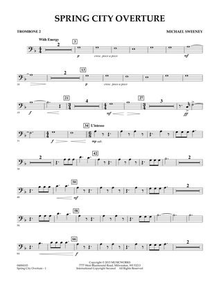 Spring City Overture - Trombone 2