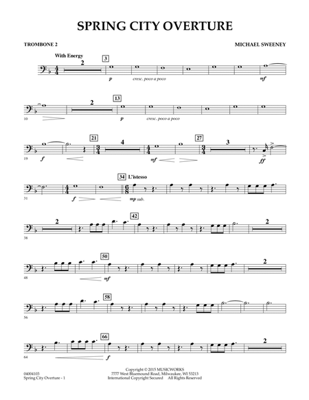 Spring City Overture - Trombone 2