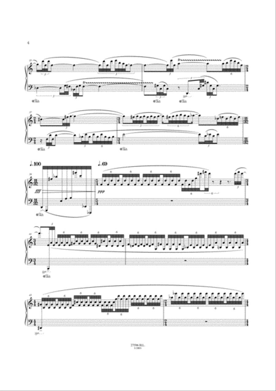 Etudes (4) Piano Method scores gallery preview page 5