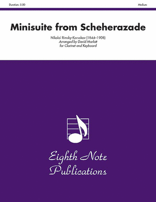 Book cover for Minisuite (from Scheherazade)
