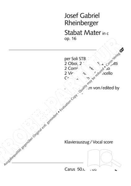 Stabat Mater in C minor