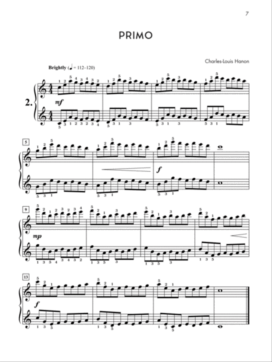 Hanon for Two Hanon for Two Small Ensemble scores gallery preview page 9