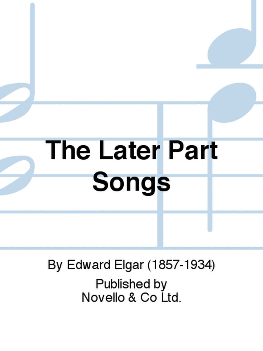 The Later Part Songs