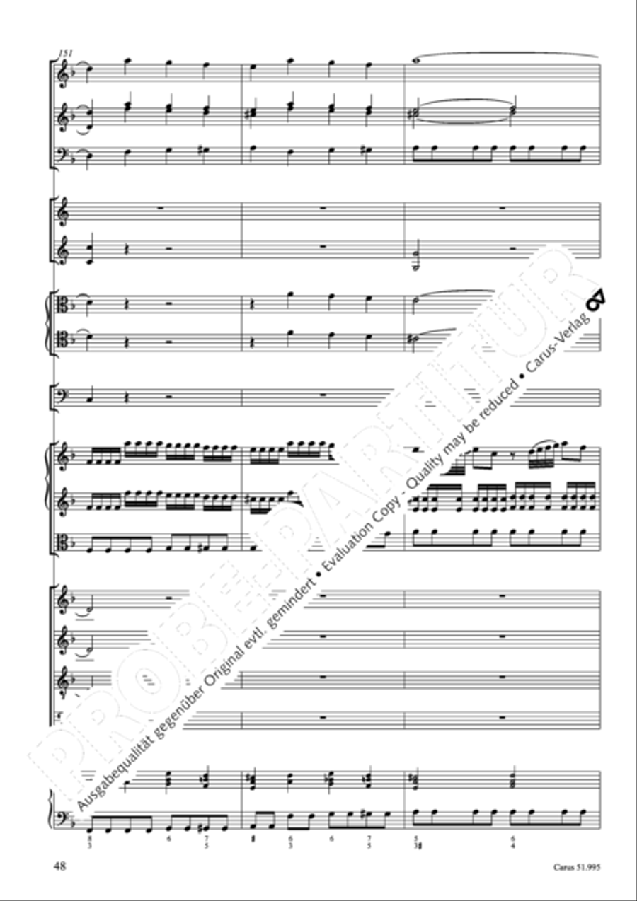 Insanae et vanae curae 4-Part scores gallery preview page 49