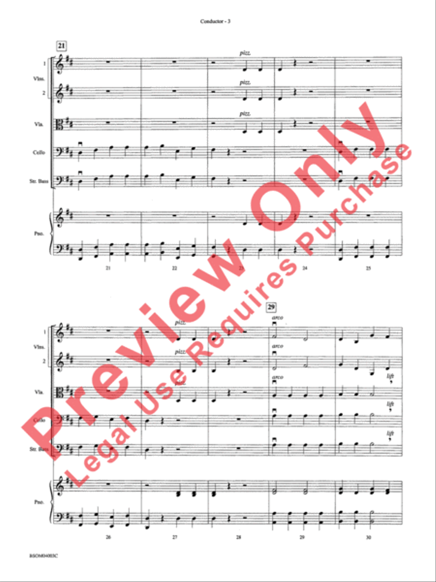Bohemian Stomp! Bohemian Stomp! String Orchestra scores gallery preview page 6