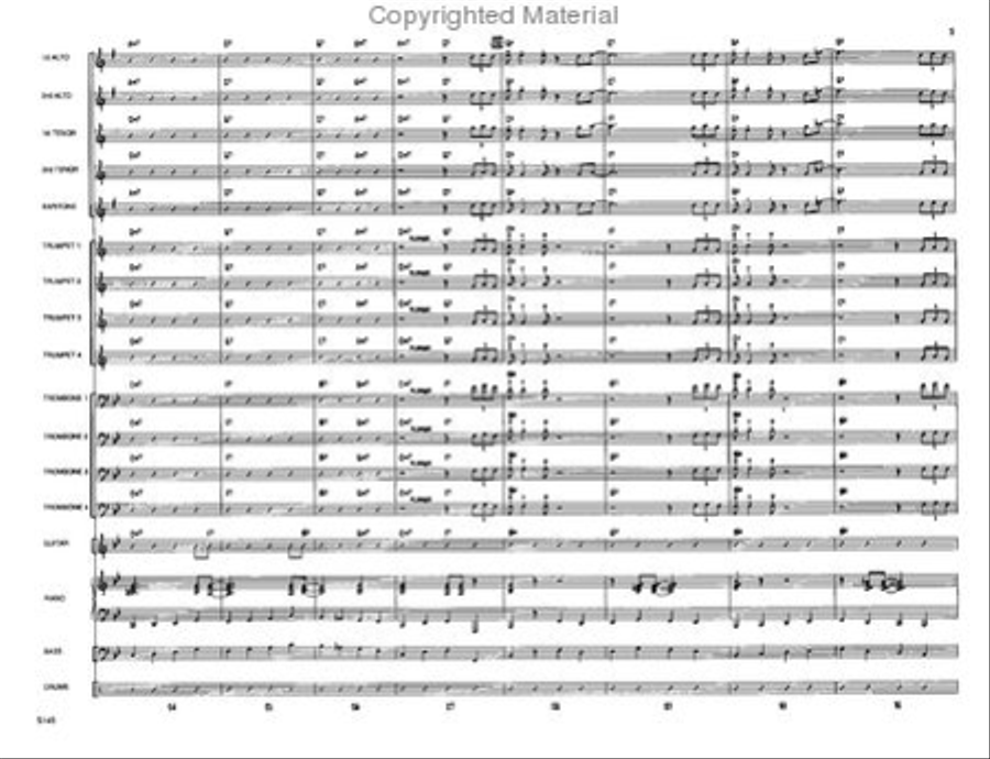 Big Daddy's Blues Big Daddy's Blues Jazz Ensemble scores gallery preview page 5