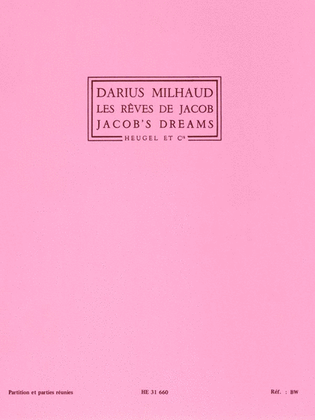 Les Reves De Jacob Op.294, Suite Choregraphique (quintet-mixed)