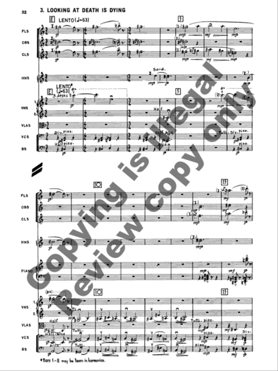 Letter to the World Full Orchestra scores gallery preview page 17
