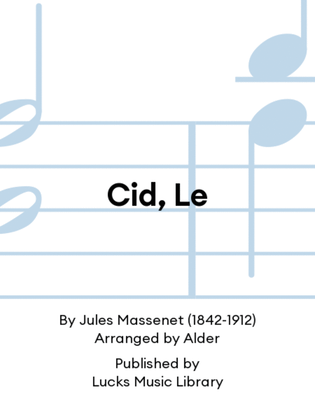 Book cover for Cid, Le