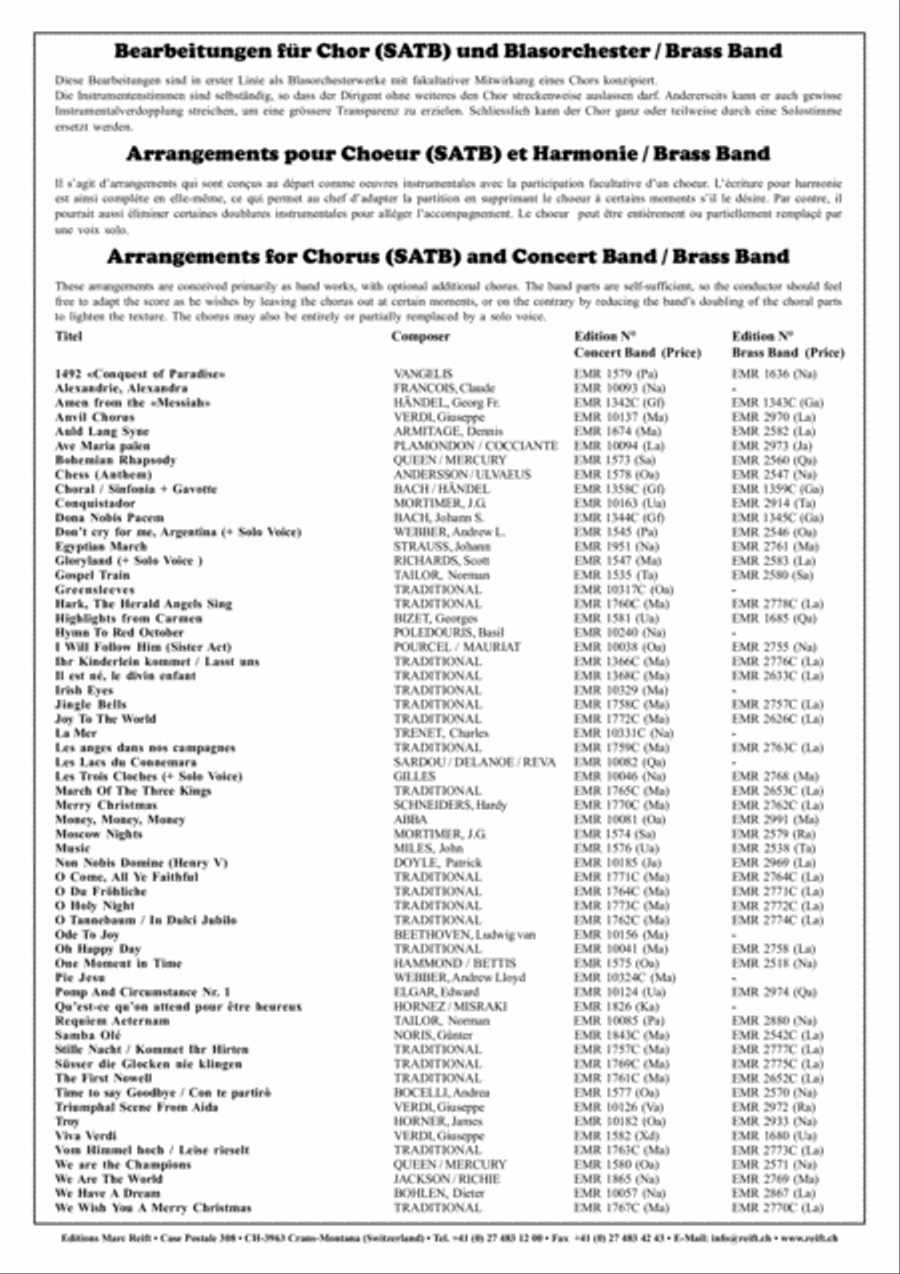 Greatest Choral Hits Volume 5 4-Part scores gallery preview page 9