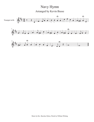 Navy Hymn - Trumpet