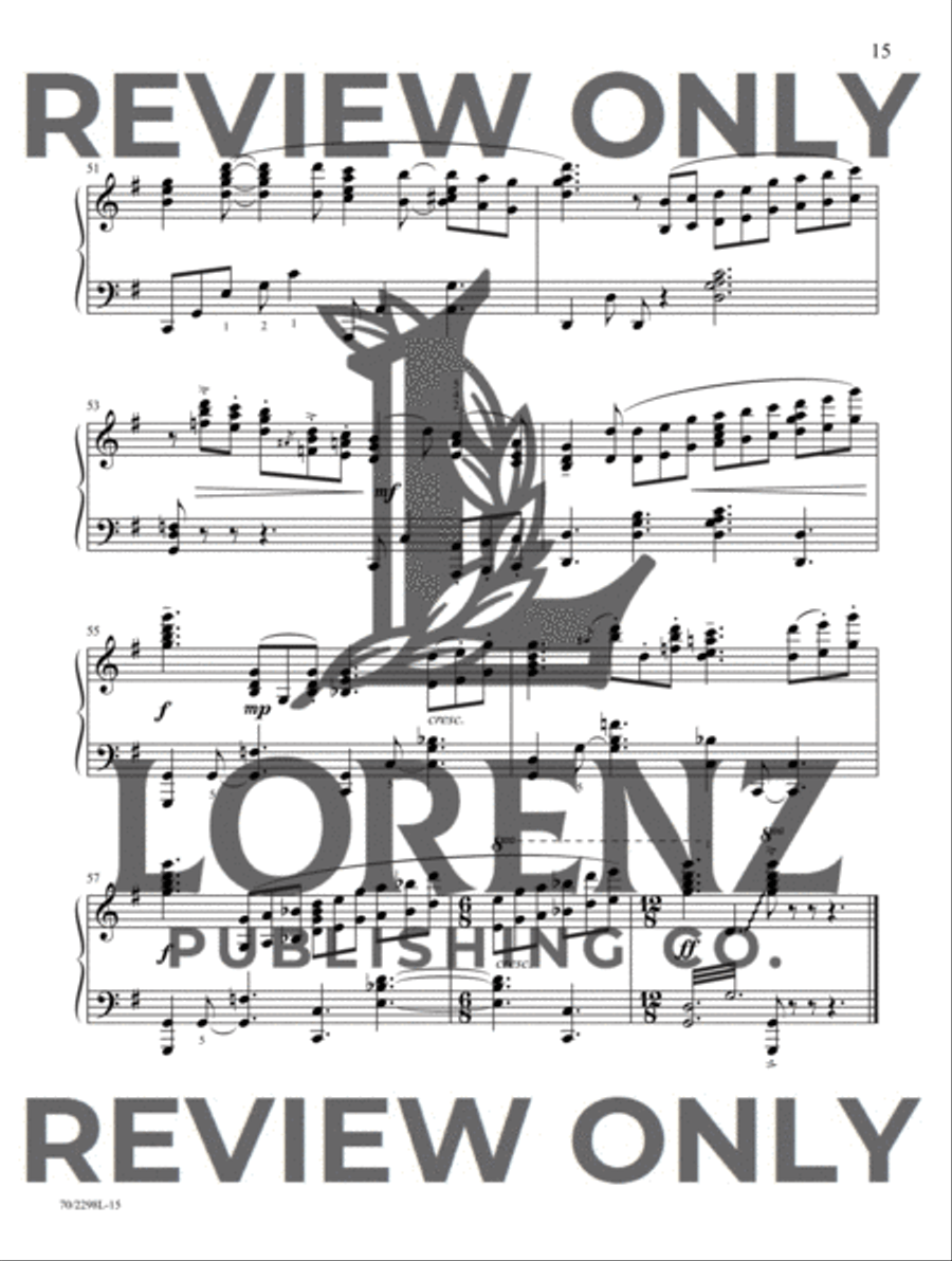 Artistry in Worship Piano Solo scores gallery preview page 8