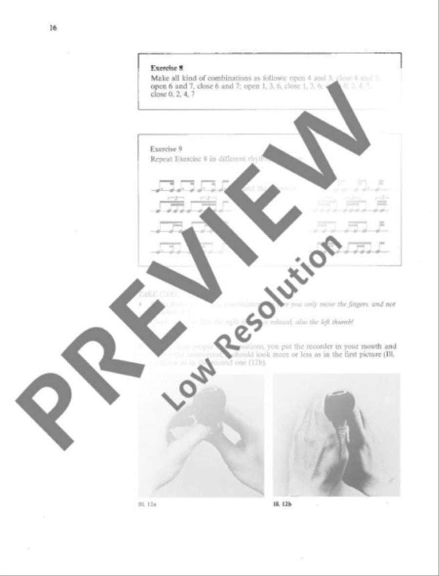 The Modern Recorder Player Alto Recorder scores gallery preview page 17
