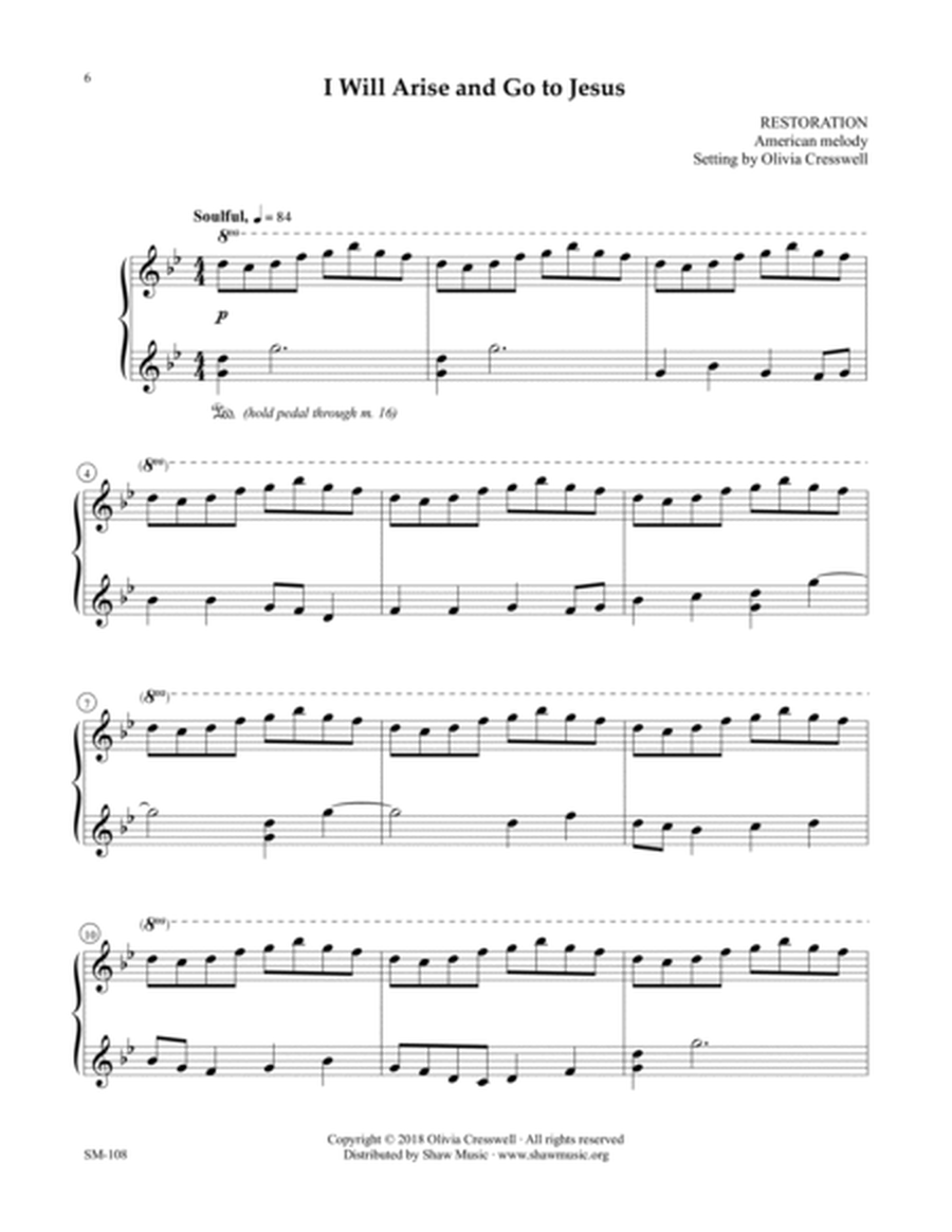 Going over Jordan: Songs of Heaven for Piano image number null