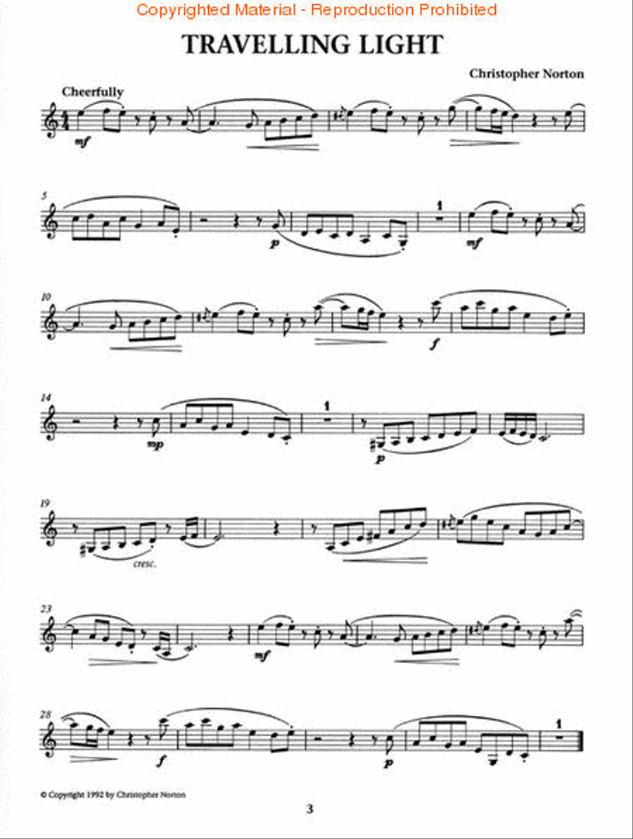 Practice Sessions for Clarinet Clarinet Solo scores gallery preview page 2