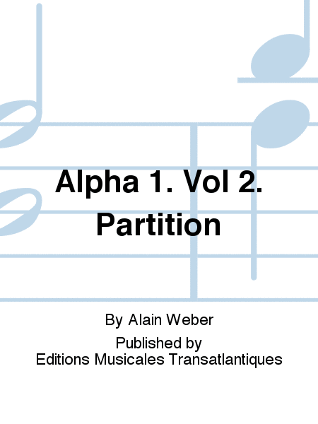 Alpha 1. Vol 2. Partition