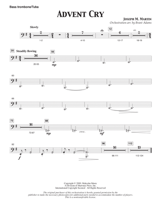 Advent Cry (from The Winter Rose) - Bass Trombone/Tuba