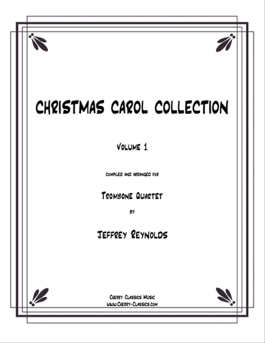 19 Traditional Christmas Carols Trombone Quartet scores gallery preview page 1
