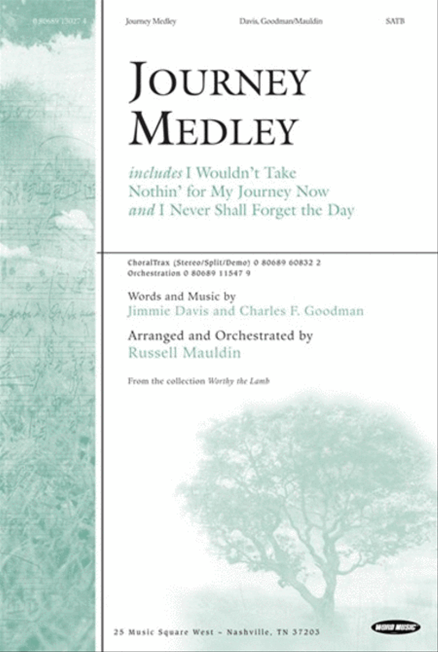 Journey Medley - Anthem Journey Medley - Anthem 4-Part scores gallery preview page 1