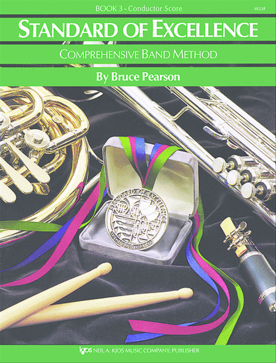 Standard of Excellence Book 3 (Score) Concert Band Methods scores gallery preview page 1