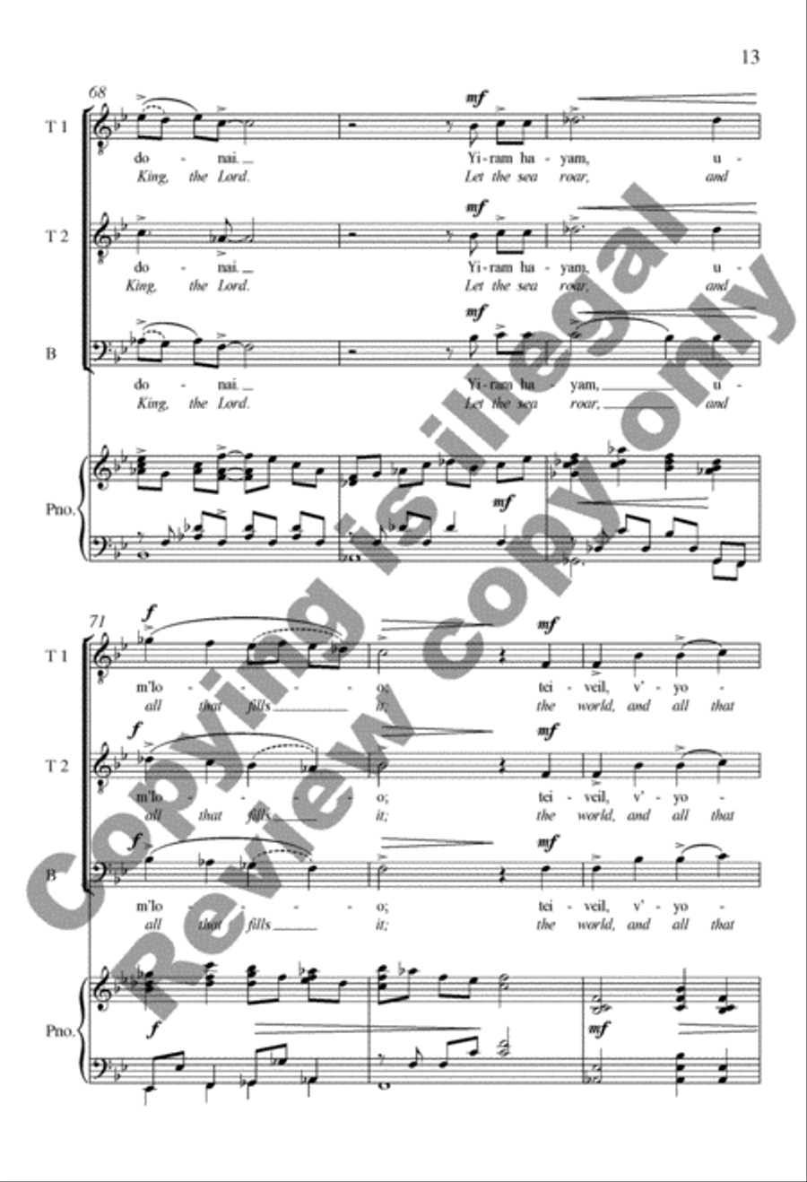 A New Psalm (Psalm 98) A New Psalm (Psalm 98) TTB scores gallery preview page 32