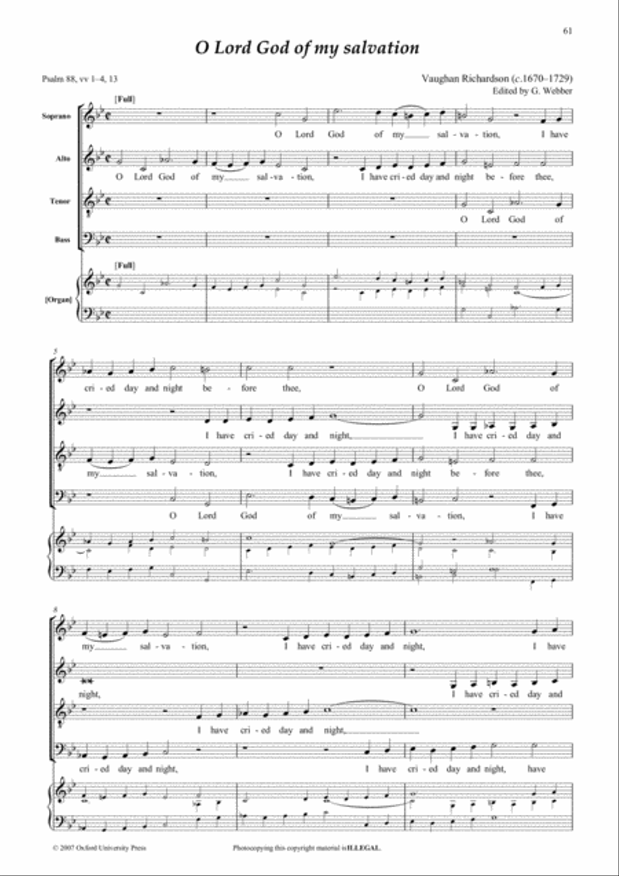 The Restoration Anthem Volume 2 1688-1714 Divisi scores gallery preview page 7