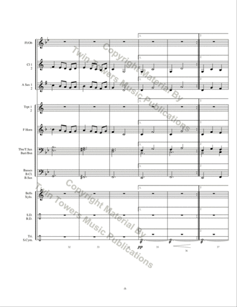 Rondo Concert Band scores gallery preview page 9
