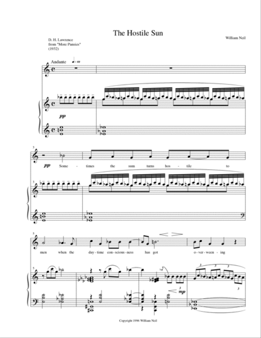 The Waters Are Shaking the Moon Voice Solo scores gallery preview page 5