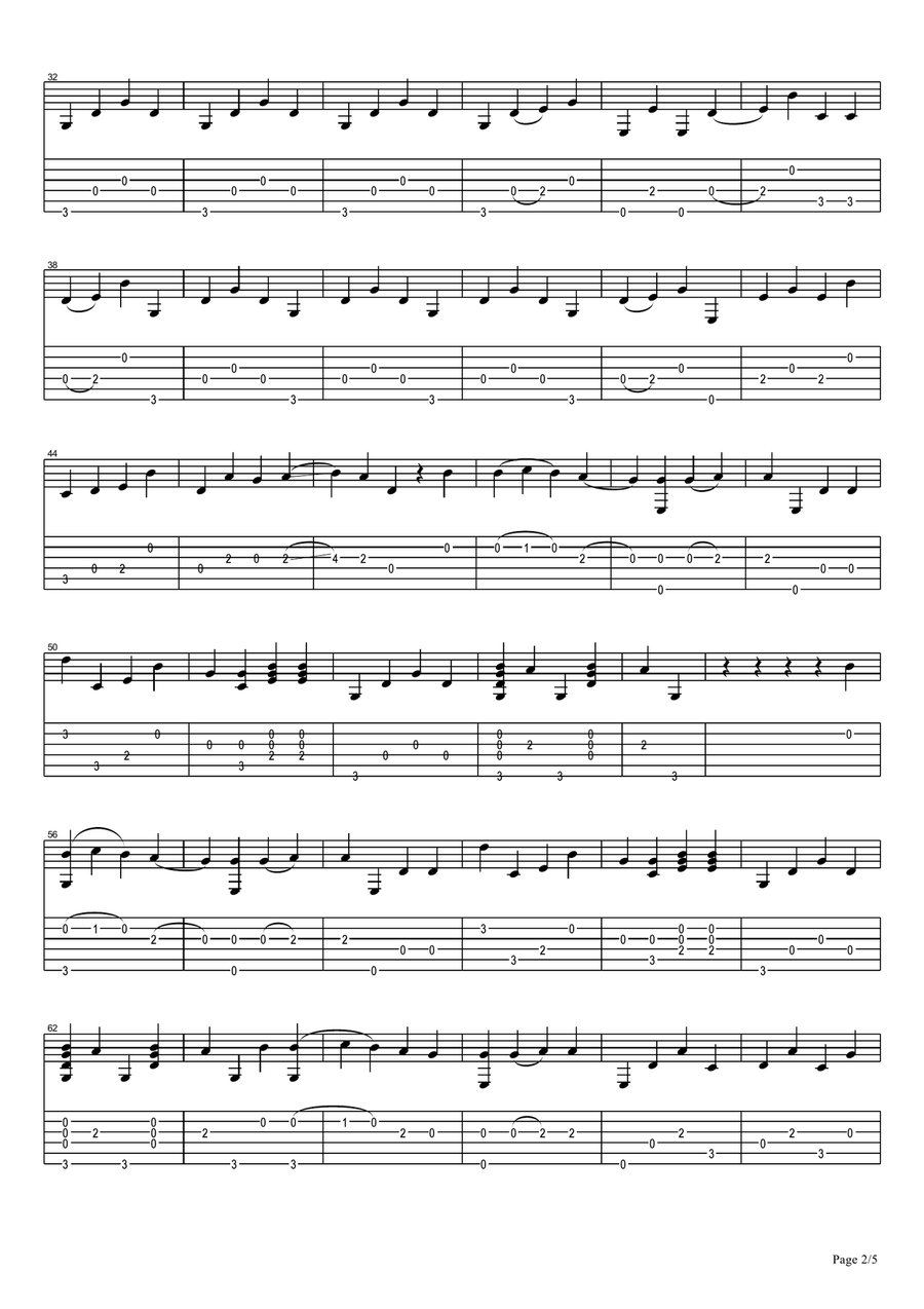 One More Light Electric Guitar scores gallery preview page 2