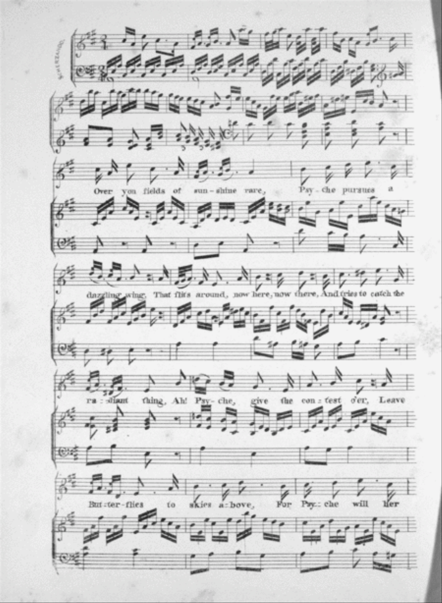 Psyche, and the Butterfly. A Ballad