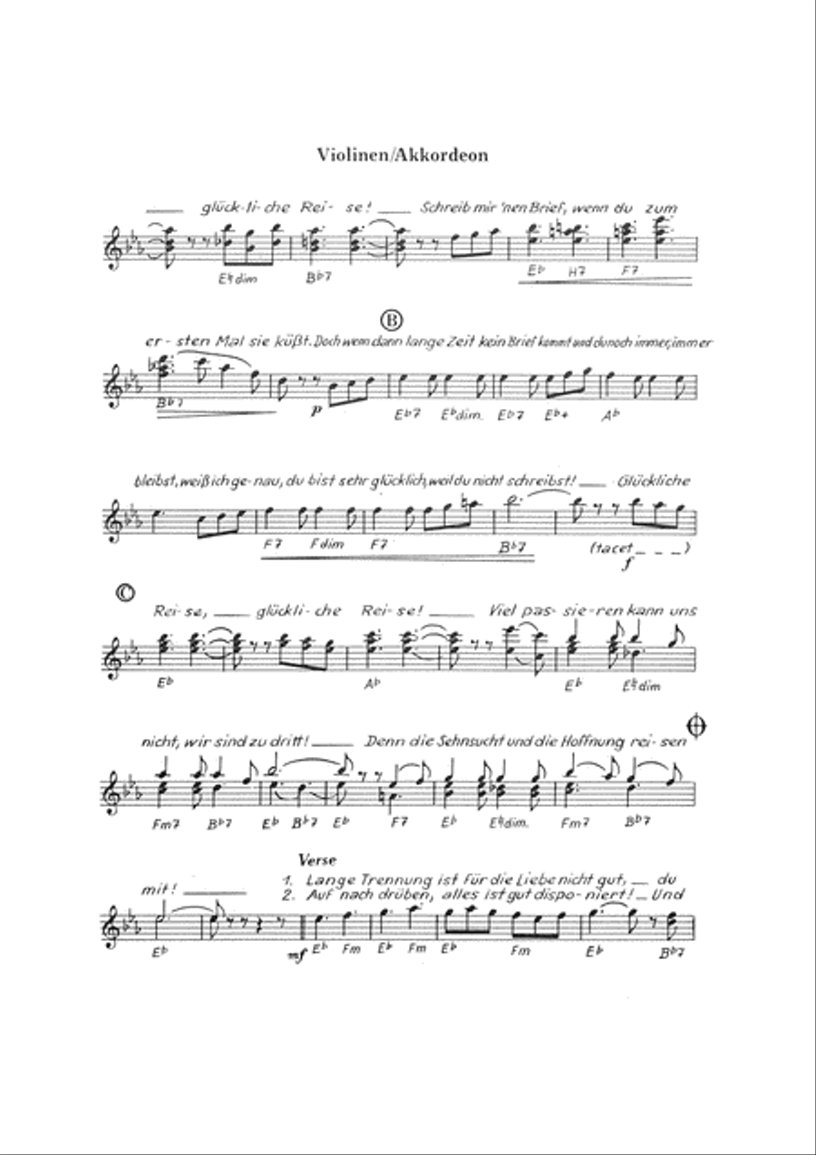 Gluckliche Reise Gluckliche Reise Orchestra scores gallery preview page 4