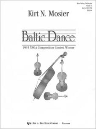 Book cover for Baltic Dance - Score